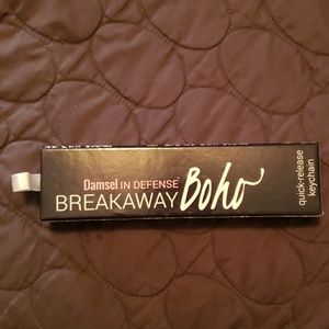 Damsel in Defense Breakaway keychain